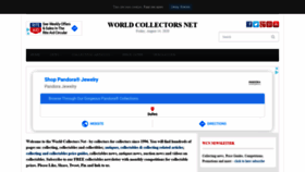 What Worldcollectorsnet.com website looked like in 2020 (3 years ago)