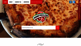 What Worstpizza.com website looked like in 2020 (3 years ago)