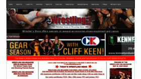 What Wrestlingusa.com website looked like in 2020 (3 years ago)