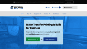 What Watertransferprinting.com website looked like in 2020 (3 years ago)