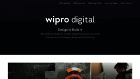 What Wiprodigital.com website looked like in 2020 (3 years ago)
