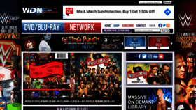 What Wrestlingdvdnetwork.com website looked like in 2020 (3 years ago)