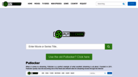 What W2.putlockers.co website looked like in 2020 (3 years ago)
