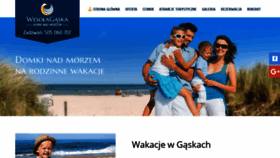 What Wesolagaska.pl website looked like in 2020 (3 years ago)