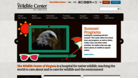 What Wildlifecenter.org website looked like in 2020 (3 years ago)