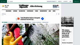 What Waz-online.de website looked like in 2020 (3 years ago)