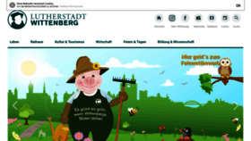 What Wittenberg.de website looked like in 2020 (3 years ago)