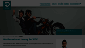 What Wgv-moped.de website looked like in 2020 (3 years ago)