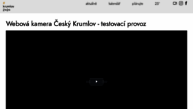 What Webcam.ckrumlov.cz website looked like in 2020 (3 years ago)