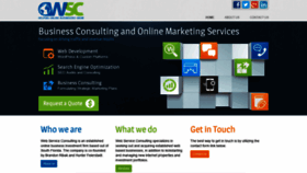 What Webserviceconsulting.com website looked like in 2020 (3 years ago)