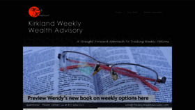 What Weeklywealthadvisory.com website looked like in 2020 (3 years ago)