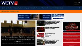 What Wctv.tv website looked like in 2020 (3 years ago)