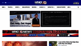 What Whotv.com website looked like in 2020 (3 years ago)