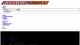 What Wrestlingdesires.com website looked like in 2020 (3 years ago)