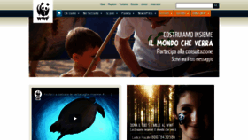What Wwf.it website looked like in 2020 (4 years ago)