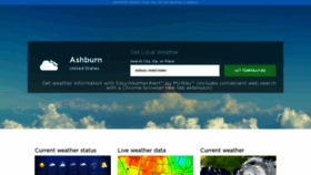 What Weather-forecast-online.com website looked like in 2020 (3 years ago)