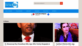 What Wikibio.in website looked like in 2020 (4 years ago)