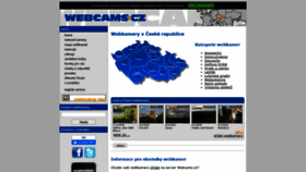 What Webcams.cz website looked like in 2020 (3 years ago)
