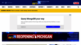 What Woodtv.com website looked like in 2020 (3 years ago)