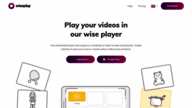 What Wiseplay.tv website looked like in 2020 (3 years ago)