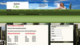 What Wave-city-ghaziabad.com website looked like in 2020 (3 years ago)