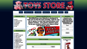 What Worldnettoys.com website looked like in 2020 (3 years ago)