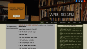 What Wprb.com website looked like in 2020 (3 years ago)