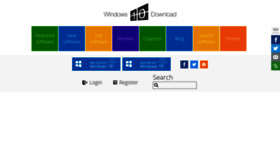 What Windows10download.com website looked like in 2020 (3 years ago)