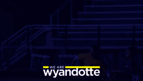 What Wyandotte.org website looked like in 2020 (3 years ago)
