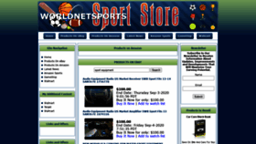 What Worldnetsports.com website looked like in 2020 (3 years ago)