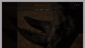 What Wildlife24.com website looked like in 2020 (3 years ago)