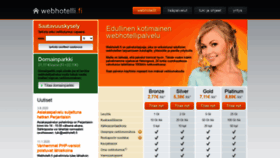What Webhotelli.fi website looked like in 2020 (3 years ago)