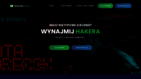What Wynajmijhakera.pl website looked like in 2020 (3 years ago)