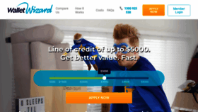 What Walletwizard.com.au website looked like in 2020 (3 years ago)