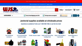 What Wholesalejanitorialsupply.com website looked like in 2020 (3 years ago)