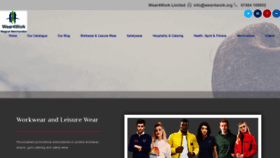 What Wear4work.org website looked like in 2020 (3 years ago)