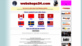What Webshops24.com website looked like in 2020 (3 years ago)