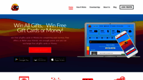 What Winallgifts.com website looked like in 2020 (3 years ago)