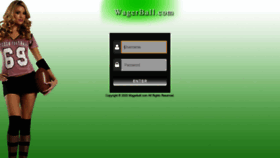 What Wagerball.com website looked like in 2020 (3 years ago)