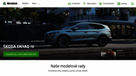 What Webapps.skoda-auto.sk website looked like in 2020 (3 years ago)