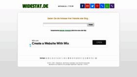 What Widestat.pro website looked like in 2020 (3 years ago)