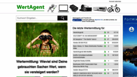 What Wertagent.com website looked like in 2020 (4 years ago)