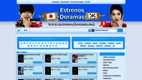 What Www10.estrenosdoramas.net website looked like in 2020 (3 years ago)