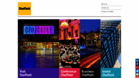 What Welcometosheffield.co.uk website looked like in 2020 (3 years ago)