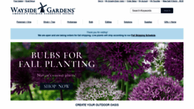 What Waysidegardens.com website looked like in 2020 (3 years ago)