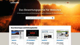 What Webwiki.ch website looked like in 2020 (3 years ago)