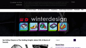 What Winterdesign.it website looked like in 2020 (3 years ago)