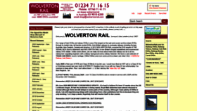 What Wolvertonrail.com website looked like in 2020 (3 years ago)