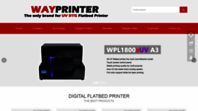 What Wayprinter.com website looked like in 2020 (3 years ago)