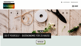 What Wissenschaftsjahr.de website looked like in 2020 (3 years ago)
